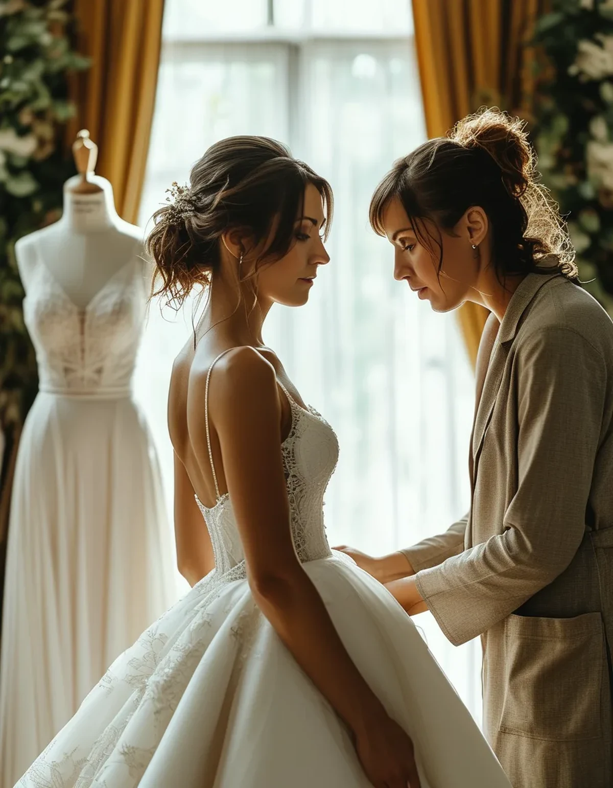 Wedding Dress Fittings and Your Training (How to Not Undo Your Alterations)